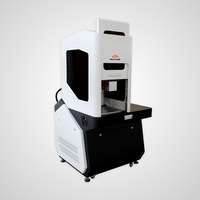 Machine de gravure laser de marquage de fibre de bureau CNC 50w Enclosure 3d Fiber Laser Marker Prix