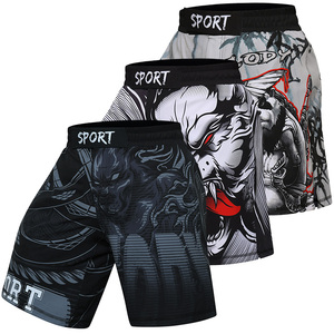 China, ropa de gimnasio de fitness para boxeo mma pantalones cortos - Product Image 6