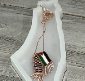 Màu sắc cổ điển palestine kuffiya Vòng Cổ Phụ Kiện palestine palestine món quà palestine quần áo xe gương chiếu hậu trang trí - Product Image 4