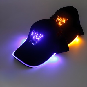 Gorra de Béisbol Luminosa con Logotipo de Moda, Gorra de Fibra Óptica LED Intermitente <span class=keywords><strong>para</strong></span> Fiestas, Carnavales, Noches, Visera Brillante <span class=keywords><strong>para</strong></span> Equipos - Product Image 5