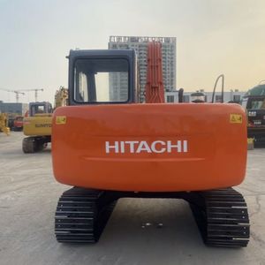 Excavadora pequeña sobre orugas Hitachi EX60 de marca japonesa original con motor y caja de cambios, equipo de alta calidad - Product Image 2