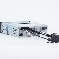 Amplificateur de karaoké pour camion à un seul DIN avec Bluetooth, lecteur audio stéréo robuste 12V/24V pour bus et autocars