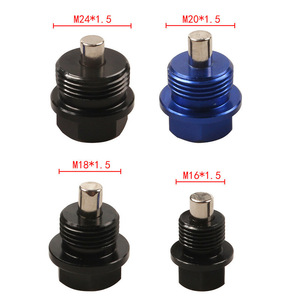 Tapón de drenaje magnético de aluminio M12 M14 M16 M18 M20 M24 para cárter de aceite, piezas de repuesto para reparación automotriz - Product Image 2