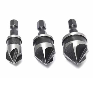 Drill <strong>Bit</strong> Set, 3Pcs 12 16 19mm Countersink Bore Set with Quick <strong>Change</strong> Hex Shank - Product Image 4