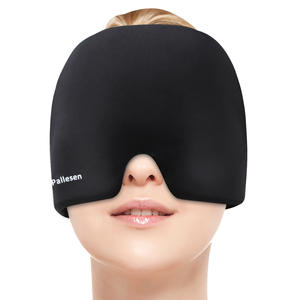 Bonnet de soulagement médical pour la migraine, masque de compression froide en gel pour maux de tête, tension, gênes post-alcool et yeux gonflés - Product Image 1