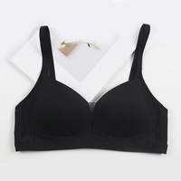 Soutien-gorge triangle sans couture grande taille pour femmes, soutien-gorge push-up en V profond, sous-vêtements confortables, rassemblement anti-affaissement, soutien-gorge sexy