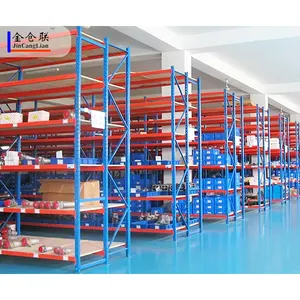 Industrial Wholesale Heavy Duty 500kg Warehouse Stacking Steel Shelves