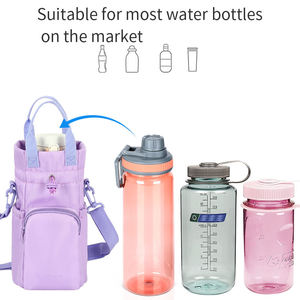 Polyester <strong>Water</strong> <strong>Bottle</strong> <strong>Holder</strong> with Shoulder Strap 40oz Sling Bags <strong>for</strong> Hunting Hiking <strong>Walking</strong> Crossbody Bags <strong>Bottle</strong> Cooler Bags - Product Image 4