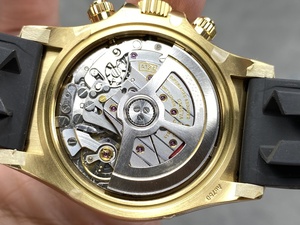 Reloj Mecánico Impermeable de Súper Calidad, 40 mm, Fábrica THB, Acero 904L, Movimiento 4131, 126518, Cronógrafo Dorado - Product Image 6