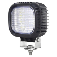 Livraison rapide, phare de travail LED à faisceau large/spot de 5 pouces, 12V/24V, IP67, étanche, 40W, 4000 lumens, tout-terrain, pour camion, tracteur, excavateur