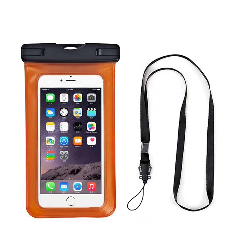 Аксессуары для мобильных телефонов из ПВХ, плавающая водонепроницаемая сумка для телефона, прозрачная подводная сухая сумка для сотового телефона для Iphone, Samsung Galaxy