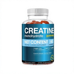 Gummies de Créatine Antioxydantes <span class=keywords><strong>Sans</strong></span> <span class=keywords><strong>Sucre</strong></span> aux Fruits – Énergie, Bien-être, Pré-entraînement, Immunité, Sommeil, Nootropiques, Multivitamines - Product Image 1