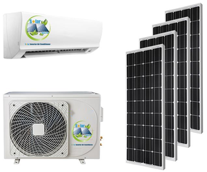 Aire Acondicionado Solar de 48v y 12000 BTU, Sin Conexión a la Red, Precio en China, con Energía Solar y Batería - Product Image 6