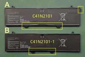 Batterie 15.48V/76Wh NOUVELLE C41N2101-1 pour ASUS <span class=keywords><strong>ZenBook</strong></span> Pro Duo 2022 UX6404V UX8402V C41N2101-1 - Product Image 6