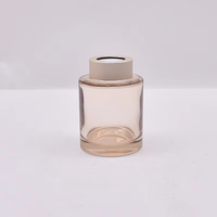 Bouteille en verre vide de 100 ml pour diffuseur à bâtonnets, avec sérigraphie personnalisée, pour huiles essentielles et parfums, et coffret cadeau – Vente en gros