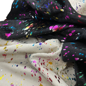 تلوين يدوي الصنع لشعر الحصان الأسود والأبيض ختم ساخن على الطراز العتيق جلد أصلي - Product Image 6