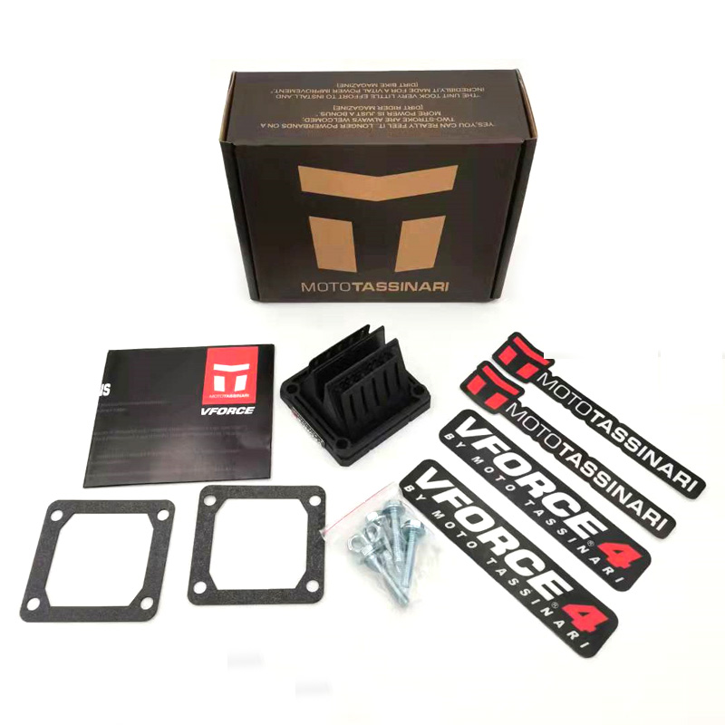 V Force V4144 для YFZ350 YFZ350 RX135 RXZ135 RXZ Z125 и Banshee 350 RD350 V-Force 4, впускной тростниковый клапан из углеродного волокна, запчасти для двигателя