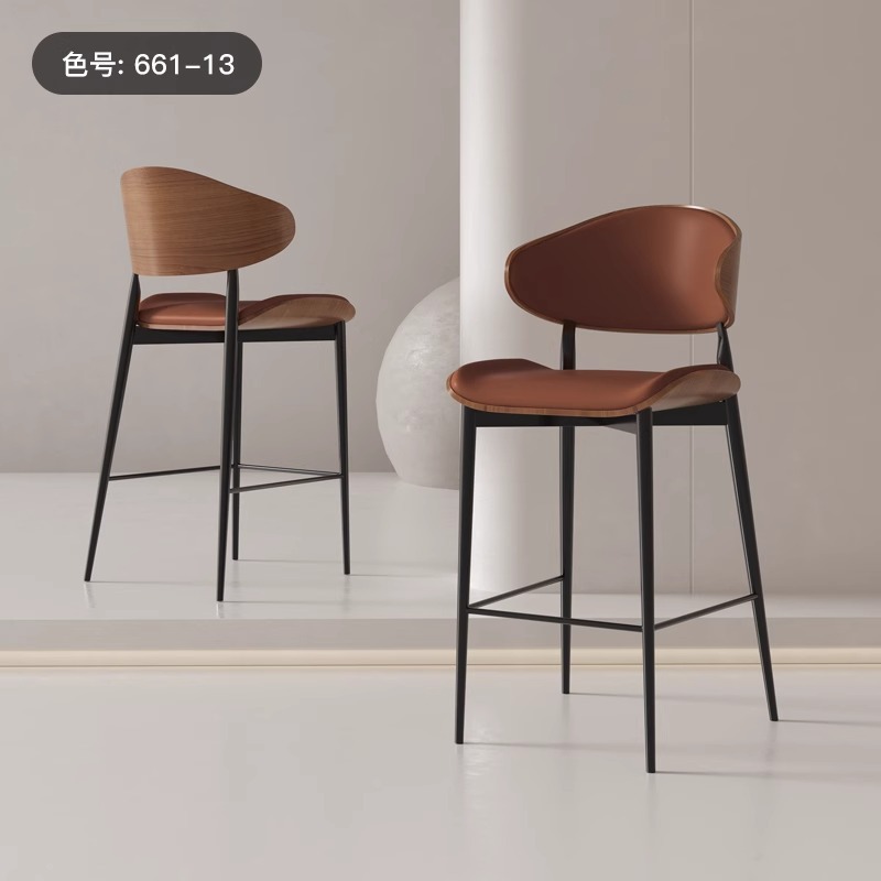 75cm de alto Castaño brown_1 hojas de cuero ultra-fibra