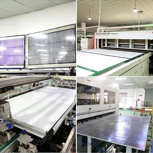 2024 nuovo design di alta qualità 10bb pannelli 540W pannelli semicellulare pannello solare portatile