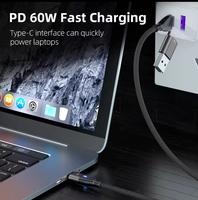 Kabel USB pengisi daya ponsel warna-warni, kabel Data USB Tipe C magnetik USB mikro Tipe C dalam 1 PD 100W 60W 6 in 1