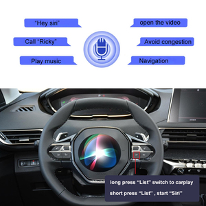 Không dây Apple Carplay Android tự động giải mã cho Peugeot 308 Citroen smeg mrn NAC Bảng điều khiển vị trí USB 1-năm cho mô hình C4 - Product Image 6