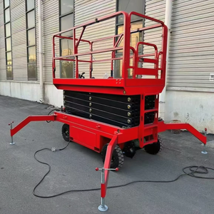 Ножничный подъемник для строительных лесов, 320 кг, гидравлический цилиндр для Ножничного подъемника, ручной ножничный подъемник, электрический ножничный подъемник, 14 м - Product Image 3