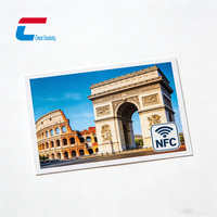 Cartoline Personalizzate con NFC Integrato NTAG213, Cartolina in Carta NFC per Regalo