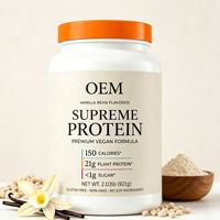 Bubuk Whey Protein Isolat Label Pribadi OEM 2.03 LB 921g Suplemen Diet untuk Pertumbuhan Otot untuk Dewasa