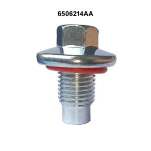 Engine Drain <b>Plug</b> With Oil Drain Valve 6506214AA Steel For <b>Replace</b> Repair - Product Image 2