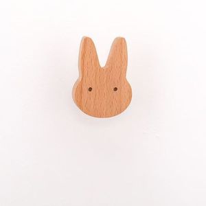 Tirador Adhesivo Moderno de Madera Maciza con Diseño de Estrella y Luna para Montaje en Pared - Ideal para Armarios de Escuela, Dormitorio y Cocina - Fácil Instalación y Duradero - Product Image 4