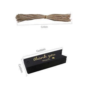 Etiquetas oscilantes de impresión personalizada para ropa, etiquetas de precio de venta al por menor, suministros de boutique, etiquetas para colgar ropa - Product Image 2