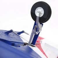 Avion RC FMS Avanti V3 EDF Jet PNP 70 mm avec moteur, ESC et train d'atterrissage améliorés