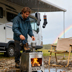 Ensemble de meubles de patio extérieur d'occasion de haute qualité moderne, cheminée en <span class=keywords><strong>terre</strong></span> <span class=keywords><strong>cuite</strong></span>, cheminée en argile - Product Image 3