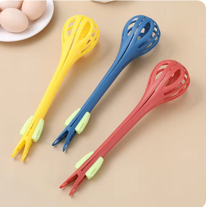 ที่ตีอาหารอเนกประสงค์แบบพกพา ที่หนีบอาหาร ที่หนีบเส้นก๋วยเตี๋ยว อุปกรณ์ทำขนม อุปกรณ์ครัว เครื่องผสมอาหารแบบมือถือ - Product Image 1