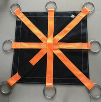 Sangle robuste 1000d bâche en vinyle enduit de PVC neige enlèvement rapide bâches de levage pour la protection contre les intempéries hivernales