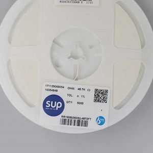 Bulk Discount RR1608 0603L4872FT 0603 1608 Resistors Chip Resistors SMD Resistors 48.7Kohm 1% 1/10W Thick Film Resistor - Product Image 1