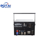 BOTAI 30W RGB LED faisceau laser lumière DMX512 ILDA Compatible pour les effets visuels dynamiques hôtels-sans fil vert rouge émission DJ