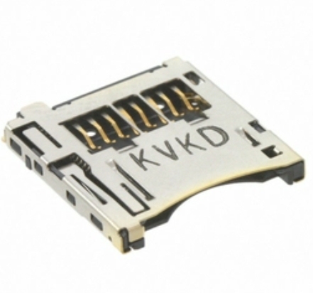 Molex 5027740891PC Card Slots Micro SD Card Slot, Memory Card Slot 8Needle 1.1mm Pitch Male Plug Base Mount Rear Mount SMD Mount