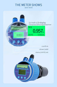 Aice Tech 超声波水位传感器 0-10M 测量范围 ±0.5%Fs 精度 1mm 分辨率 IP65 用于液位监测 - Product Image 2