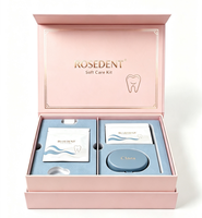 Boîte rigide magnétique personnalisée pour le rangement des aligneurs orthodontiques, boîte d'emballage dentaire avec sacs, fournitures de laboratoire dentaire