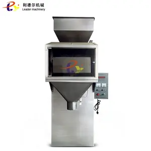 Semi automatic quantitative filling packing machine packer equipment for granular/sandy soil compost