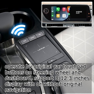 Android Wireless Carplay Android Auto Interface Box Interfaz de video para Lexus ES300h ES250 ES350 2018- <span class=keywords><strong>2022</strong></span> por Lsailt - Product Image 5