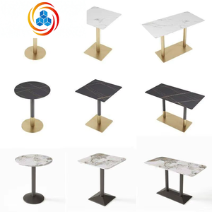 Mesa de Comedor Plegable Moderna de Hierro para Uso en Exteriores, Balcón, Jardín, Cafetería, Restaurante y Picnic - Product Image 3