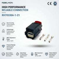 Connecteur automobile femelle étanche à 3 broches Molex IP67 pour capteur, éclairage LED, faisceau de câbles, fiche certifiée CE, fournisseur