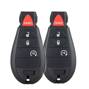 Car Remote Key For 2009-2020 Jee-p Chrysle-r Dodg-e 4-Button Fobik Key PN 05026886AI IYZ-C01C Keyless Go Fobik Key Maker