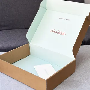 Hot Selling Biologisch abbaubare Umwelt papier Pappe Voll farbdruck Schöne Geschenk box aus Wellpappe
