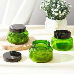 Tarros de Plástico Cosméticos Personalizados de 250 ml, Envase para Exfoliante Corporal, Tarro de Crema Hidratante de PET, Tarro para Base de Maquillaje, para Almacenamiento de Cosméticos - Product Image 5