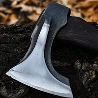 Hache de chasse domestique en plein air en gros de qualité industrielle forgeage coupe bois os hachette Camping tactiques de survie