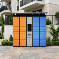 Casier intelligent haut de gamme pour colis, extérieur, étanche, pour appartement, livraison express, armoire de livraison automatisée