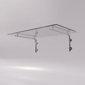 Soportes de Acero Inoxidable Resistentes para <span class=keywords><strong>Toldos</strong></span> de Vidrio Kinmade, Toldo de Vidrio Transparente para Exteriores, Vidrio Laminado - Product Image 5